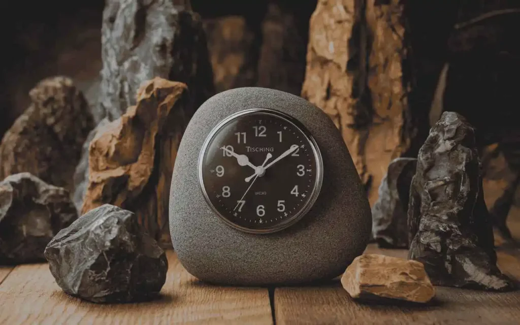 tischling stone weighted clock